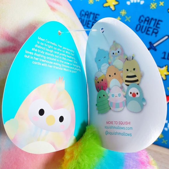 Squishmallow Carmella the Toucan Bird 12" UltraSoft Stuffed Animal Plush Toy NWT - Picture 11 of 12